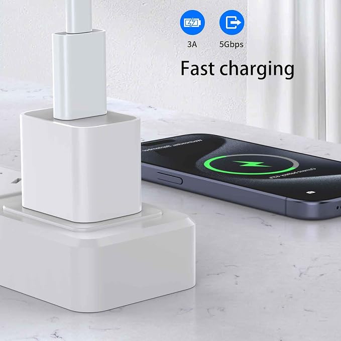 OTG Adapter【8-Pack】 USB-C Female to USB-A Male Adapter, USB to USB C Adapter