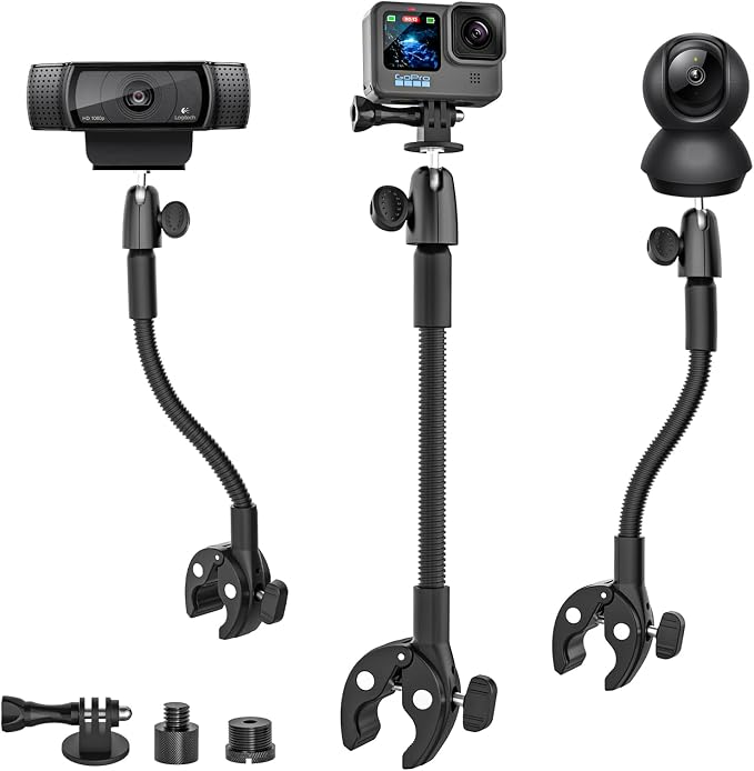 Gooseneck Clamp Camera Mount