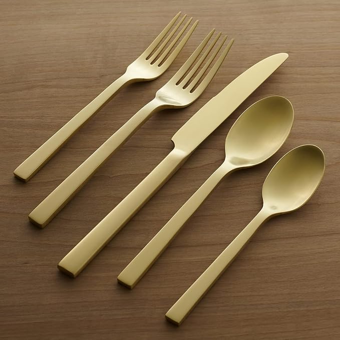 Oneida Chef's Table Champagne 20-Piece Silverware Set