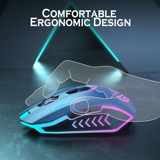 UHURU Gaming Mouse, Wireless Gaming Mouse