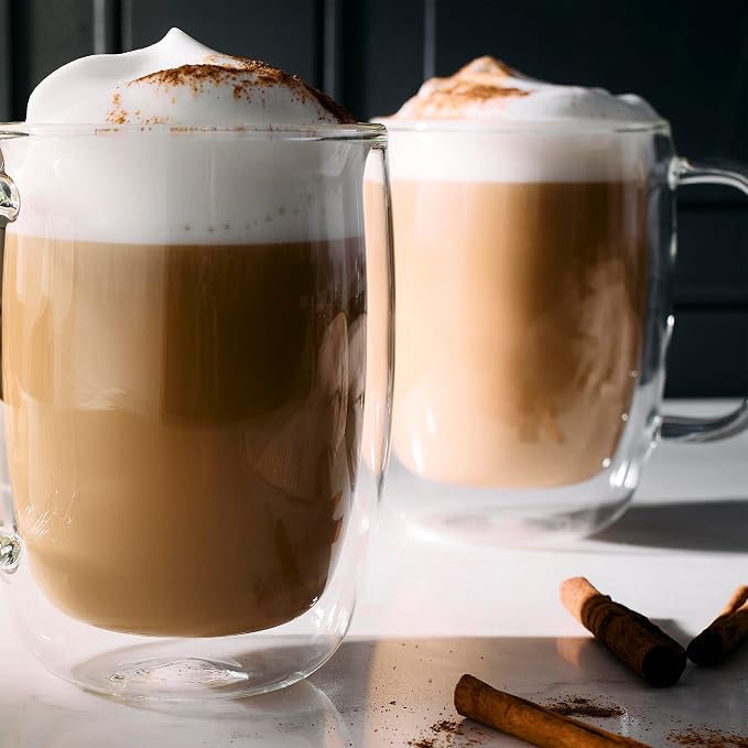 ZWILLING Sorrento Plus 2-pc Double-Wall Glass Latte Mug Set