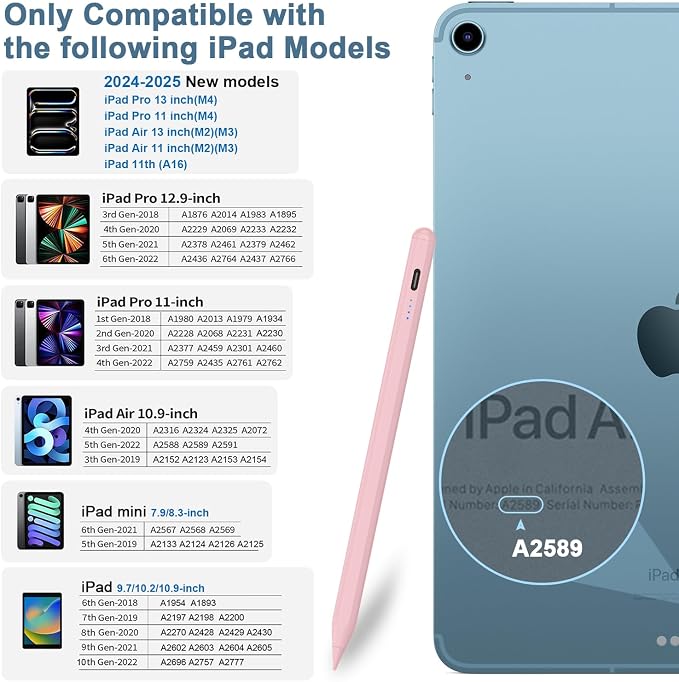 Stylus Pen for iPad 9th&10th