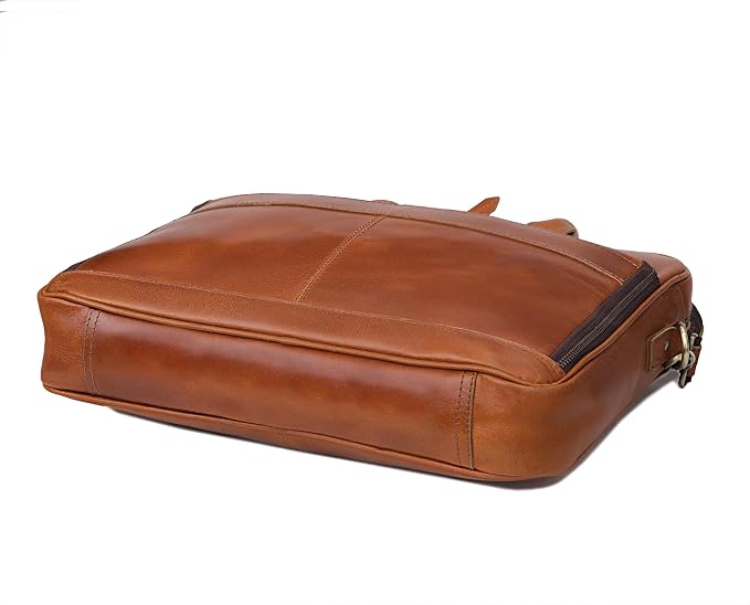 VC VINTAGE COUTURE Leather briefcase bag