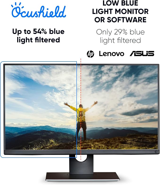 Ocushield 27” Anti Blue Light Screen Protector