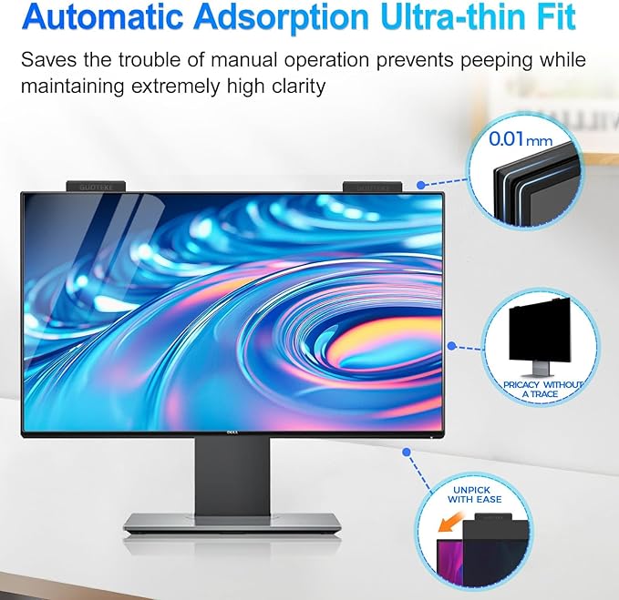 Magnetic 27 Inch Privacy Screen