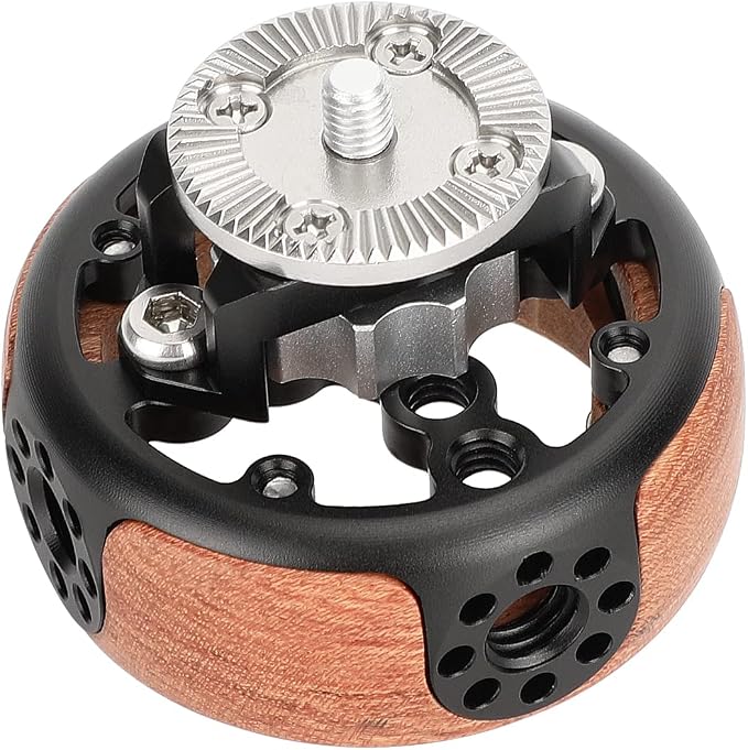 CAMVATE Round Hand Wheel with M6 Rosette Mount