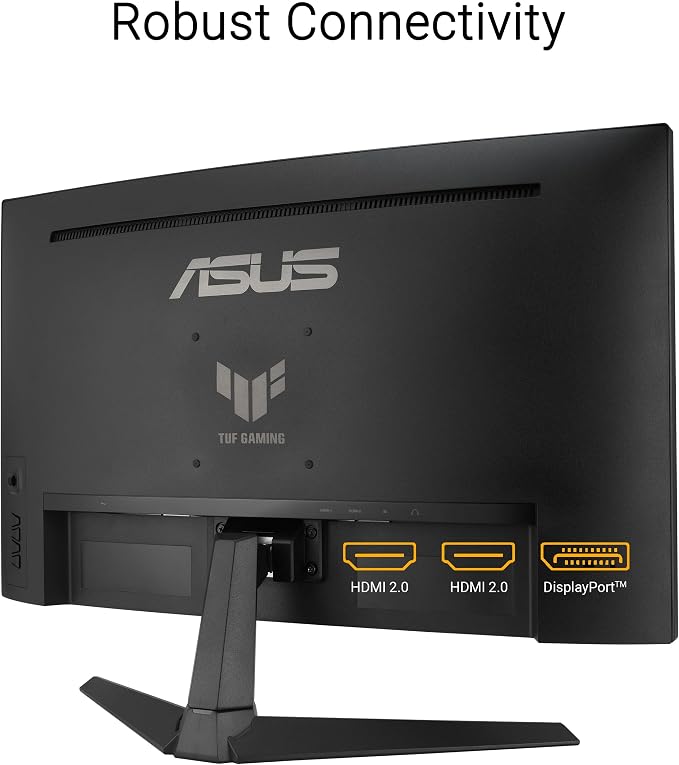 ASUS TUF Gaming 27” 1080P Curved Monitor – Full HD, Extreme Low Motion Blur Sync