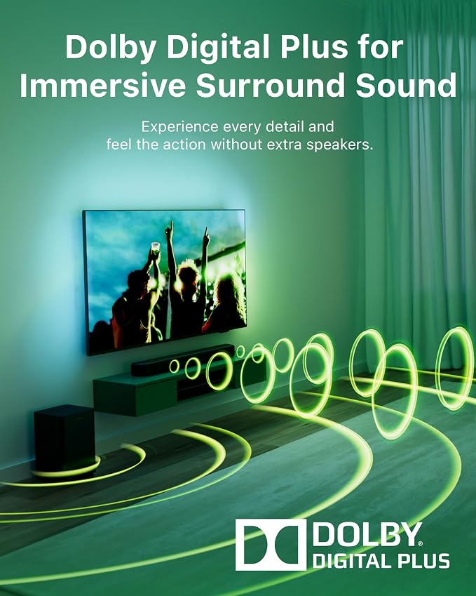 PHILIPS B5309 Soundbar 2.1 - 240W Max Power