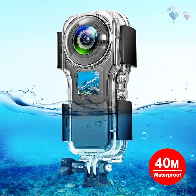 PULUZ 40m/131ft Dive Case for Insta360 One RS 1-Inch 360 Edition