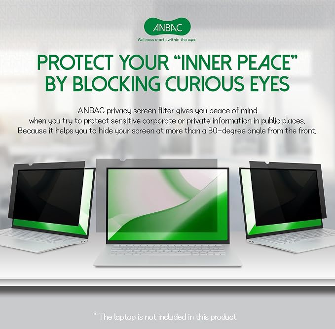 15.6 Inch Laptop Privacy Screen Shield