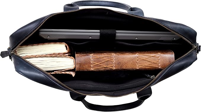 VC VINTAGE COUTURE Leather briefcase bag