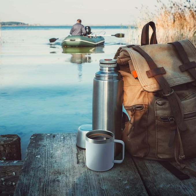 12 oz Insulated Travel Coffee Mug
