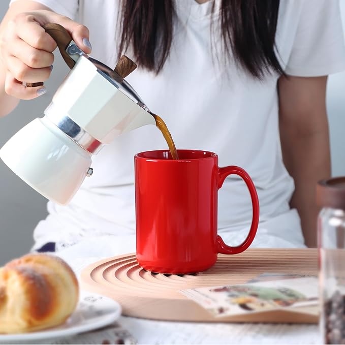 16 OZ Coffee Mug, Classic Blank Ceramic Cup