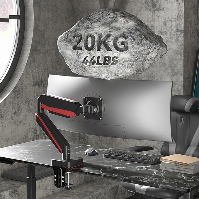 Premium Aluminum Heavy Duty Monitor Arm,