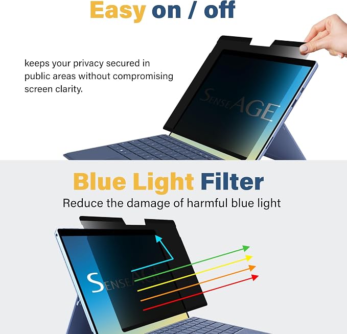 SenseAGE Magnetic Privacy Screen Protector
