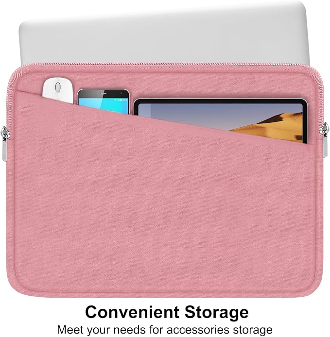 15.6 inch Laptop Case, Slim Computer Carrying Bag Protective Cover Briefcase