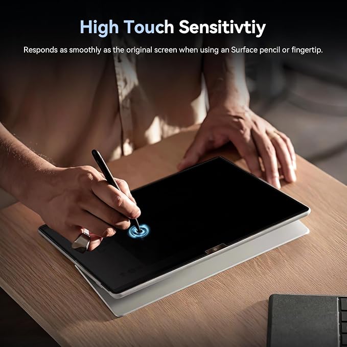 Privacy Filter Compatible with Microsoft Surface Pro 10 / 9 / 8 / X, Easy
