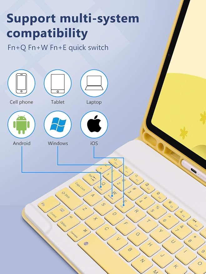 AnMengXinLing Keyboard Case for iPad Pro11 2022/2021