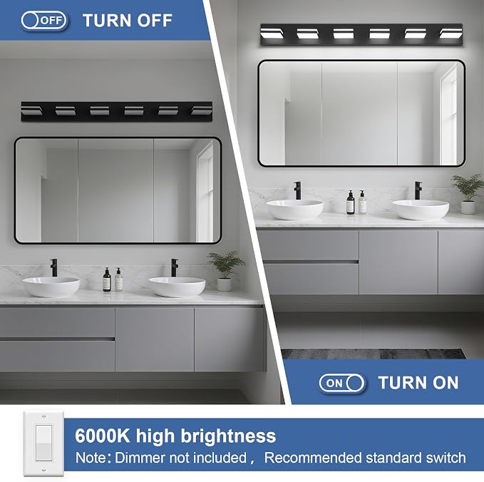 Modern LED Bathroom Lights Fixtures