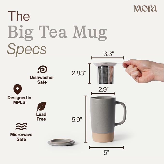 Mora Ceramics Large Tea Mug