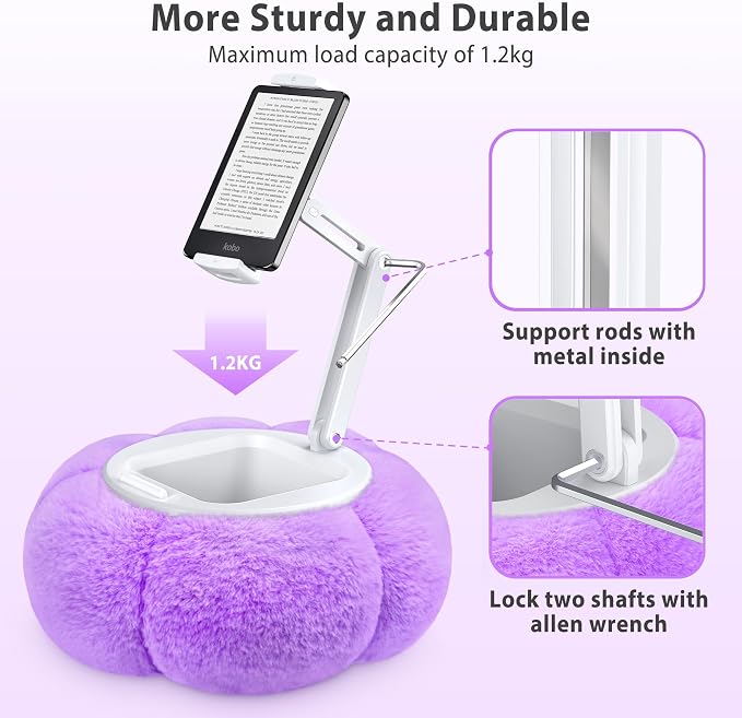 CreaDream Pumpkin Tablet Pillow Stand Holder