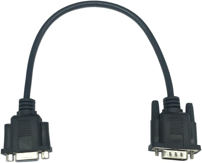 CERRXIAN 1ft VGA SVGA 15 Pin HD15 Male to Female Adapter Video Monitor