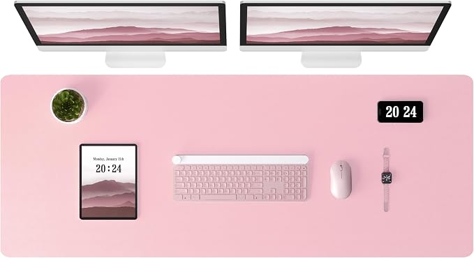 Aothia Leather Desk Pad Protector