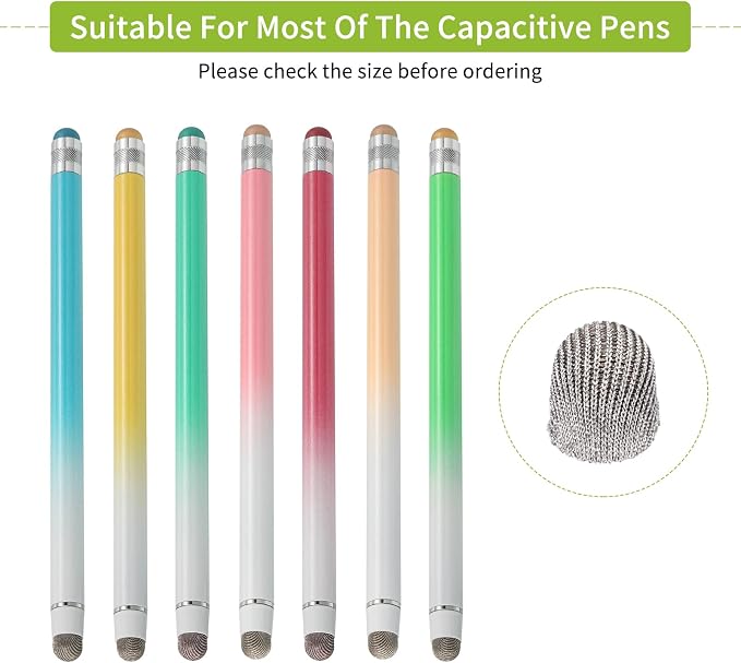 MECCANIXITY 10pcs Replacement Fiber Mesh Tips