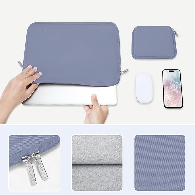 MOSISO Laptop Case 13.3 inch, 13-13.3 inch Laptop Sleeve Bag Compatible