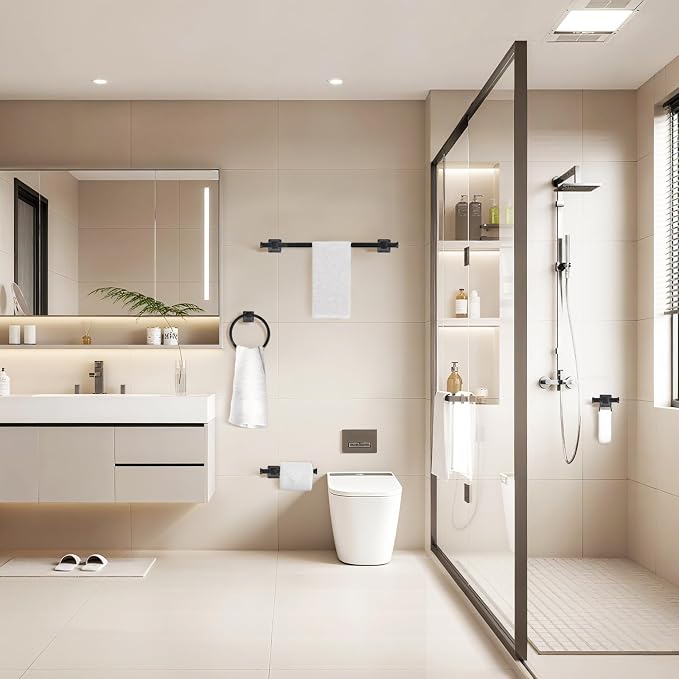 5 Piece Bathroom Hardware Accessories Set