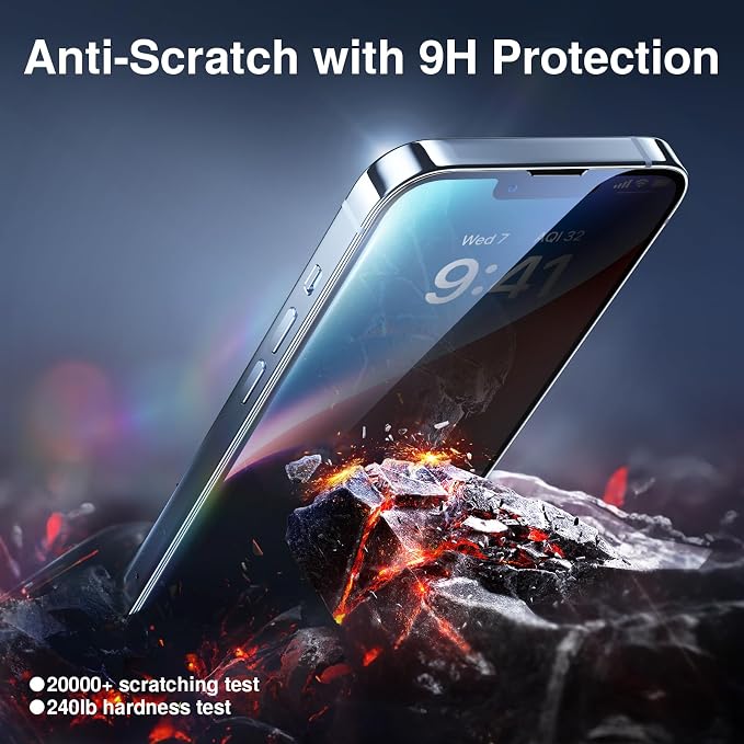 SMARTDEVIL 2+2Pack Privacy Screen Protector