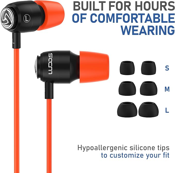 LUDOS Clamor USB C Headphones for iPhone 16 15 Pro Max Plus iPad Pro, 5 Years