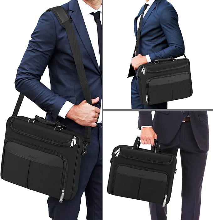 15.6-16.2 inch Waterproof Protective Laptop Messenger Briefcase