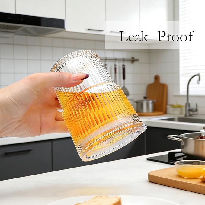 6 Pack 13oz Ripple Drinking Glasses