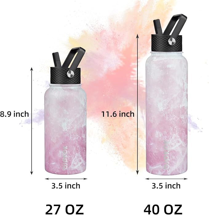 BJPKPK 27oz Insulated Water Bottle