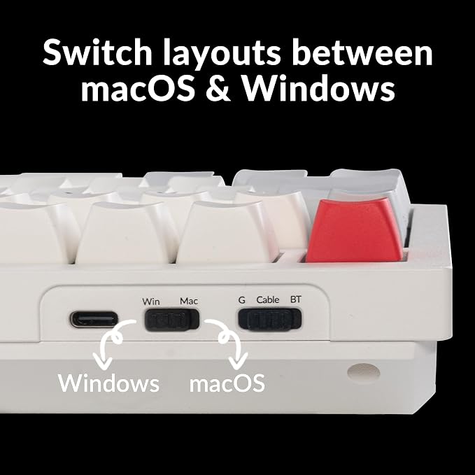 Keychron Q6 Max QMK/LAUNCHER Wireless Bluetooth/2.4GHz/USB-C Wired Custom