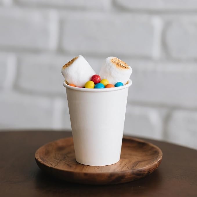 120 Count 12 oz Disposable Paper Coffee Cups