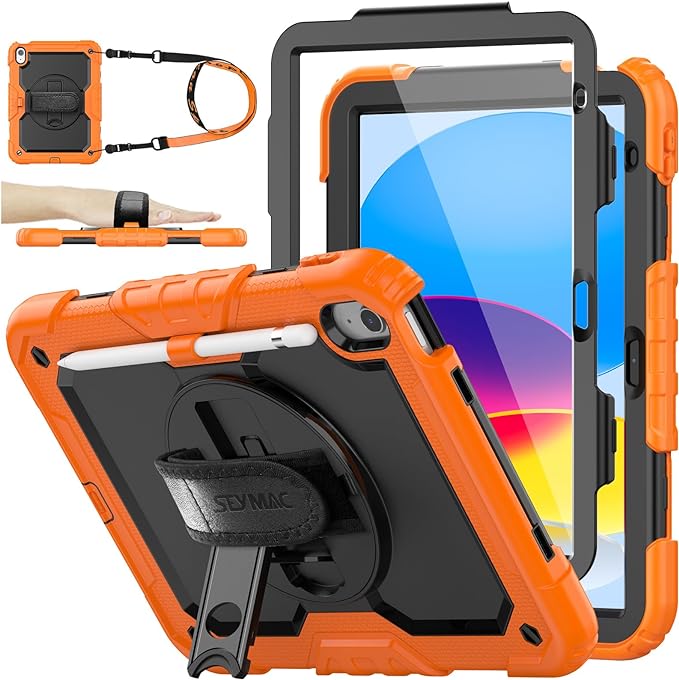 SEYMAC stock Case for iPad 11th/10th Generation 11''/10.9'' 2025/2022,