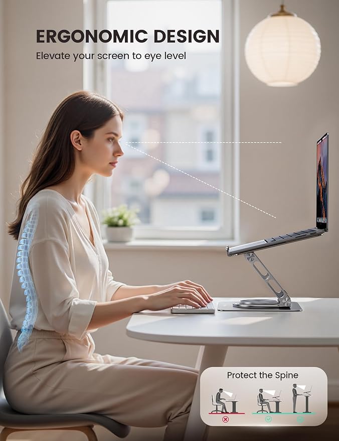 Lamicall Adjustable Laptop Stand