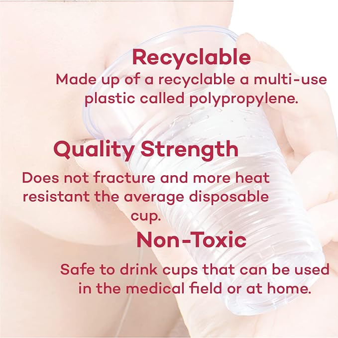 Dealmed 5 oz Disposable Plastic Cups