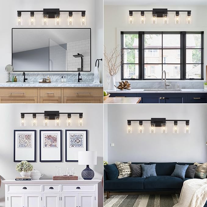 Black Bathroom Light Fixtures