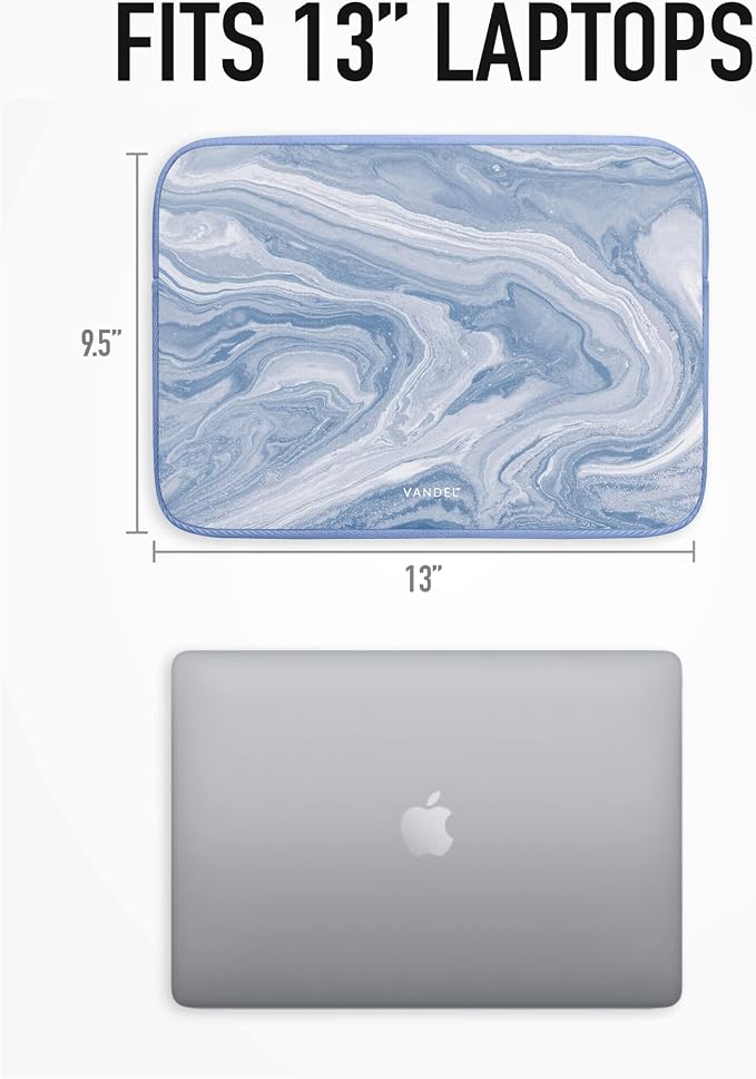 Vandel MacBook Air 13 inch Laptop Sleeve, Fits 13-13.3 inch Laptops: Neoprene
