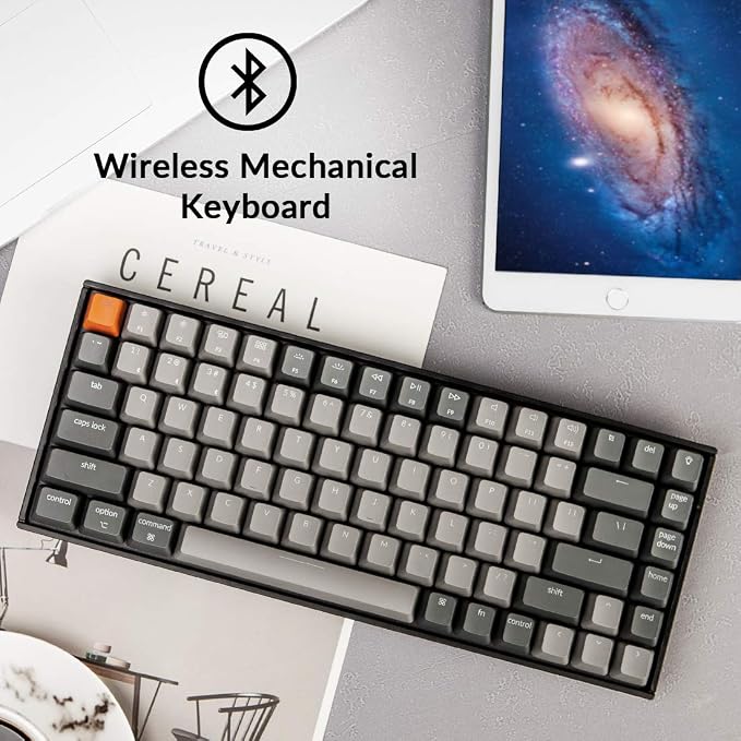 Keychron K2 75% Layout Bluetooth Wireless Mechanical Keyboard K Pro Brown