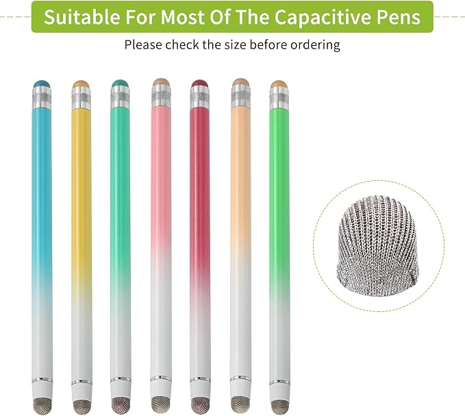 MECCANIXITY 10Pcs Replacement Fiber Mesh Tips