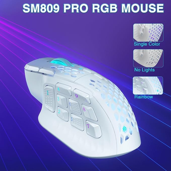 SM809 Pro Wireless MMO Gaming Mouse