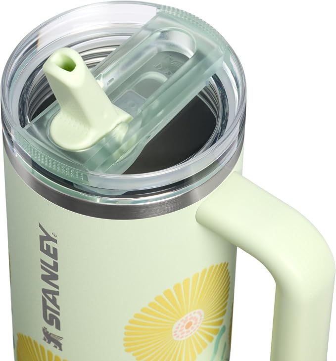 STANLEY Quencher ProTour Flipstraw Tumbler, 30 oz, Honeydew Garden | Built-In