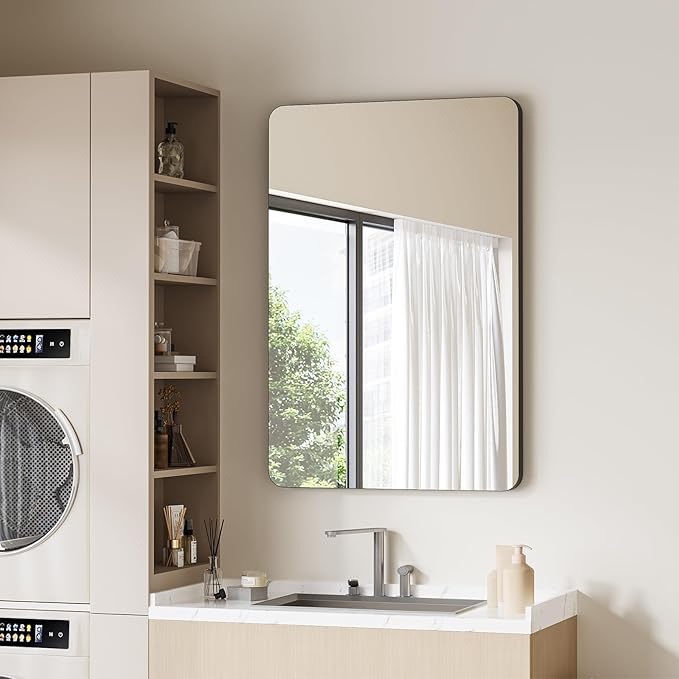 Rresyet 24×36 Bathroom Mirror Cabinet