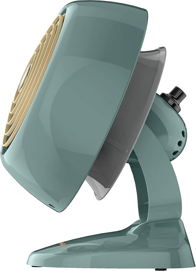 Vornado VFAN™ Mini Fan, Classic Vintage Fan, Retro Metal Air Circulator