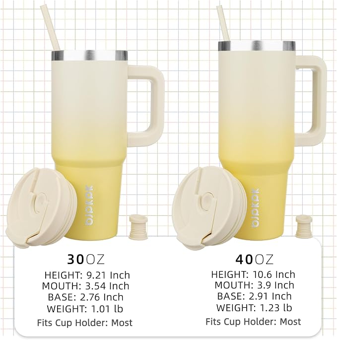 BJPKPK 40 oz Insulated Tumbler