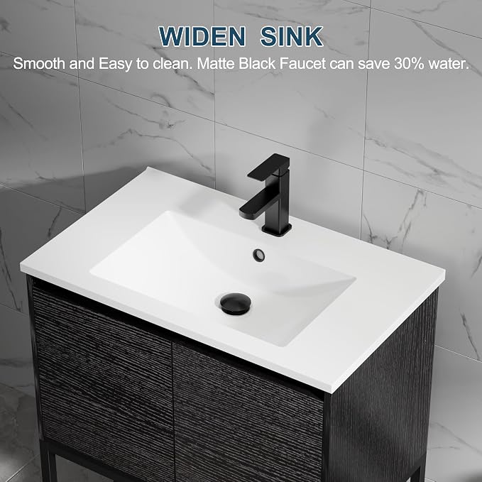 LUCKWIND 30" Bathroom Vanity